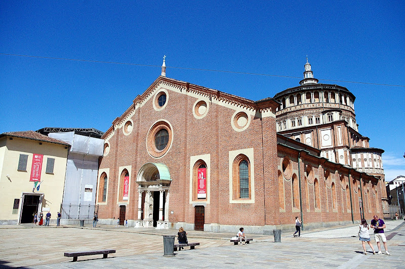 Iglesia de Santa María delle Grazie, la última cena leonardo da vinci