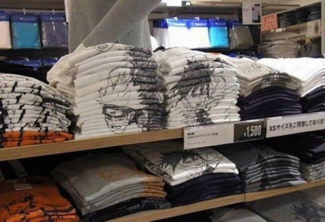 Stacked T Shirts