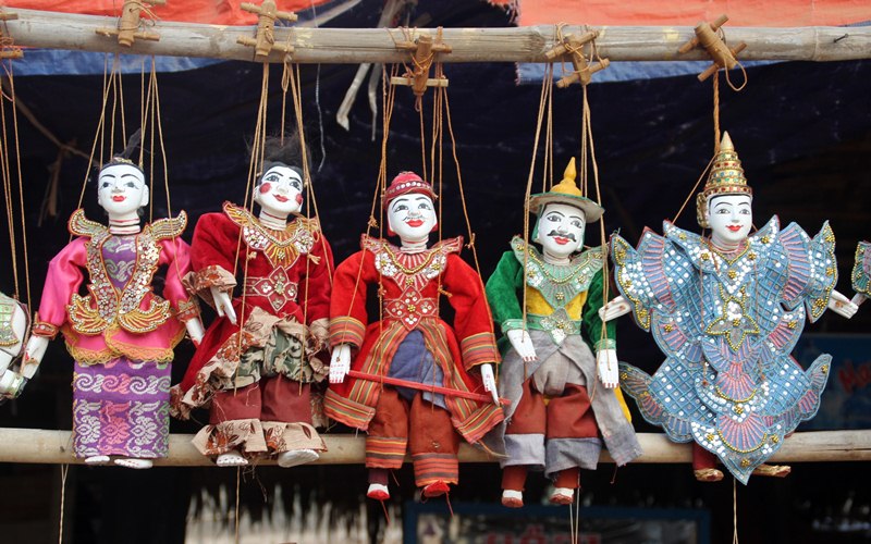 Burmese Puppets