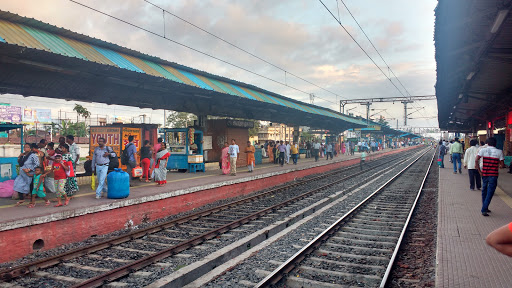 Kankinara Rail Station, P.S., Kankinara, Jagatdal, Kolkata, West Bengal 743129, India, Inclined_Railway_Station, state WB