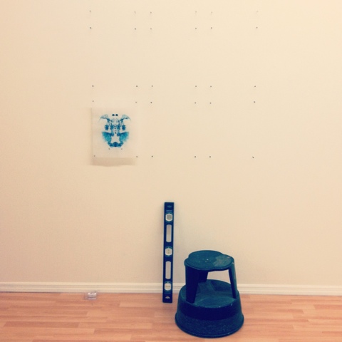 installation image of "a more perfect blue"