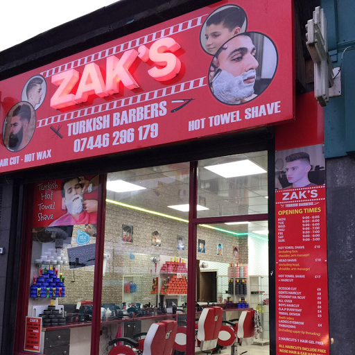 Zak's Turkish Barber logo