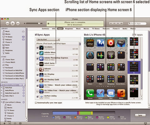 Organize iTunes Apps
