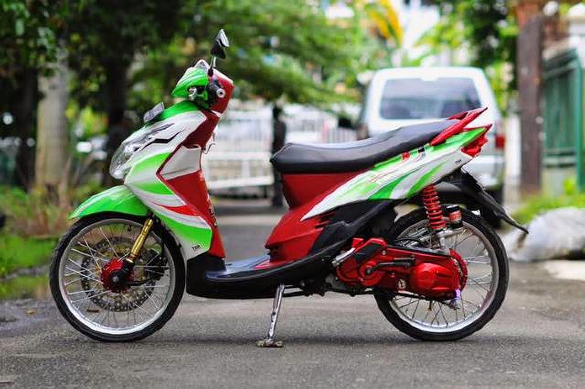87 Modifikasi Motor Yamaha Mio Fino Sporty Terlengkap Kinyis Motor