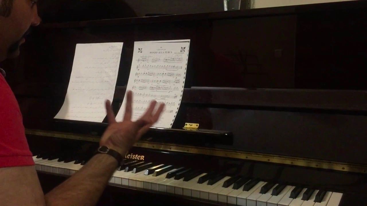 فیلم آموزش پیانو درس ۱۳ و ۱۴ احسان نیک