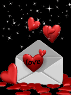 Ljubavno pismo - čestitka za Valentinovo download besplatne animacije za mobitele