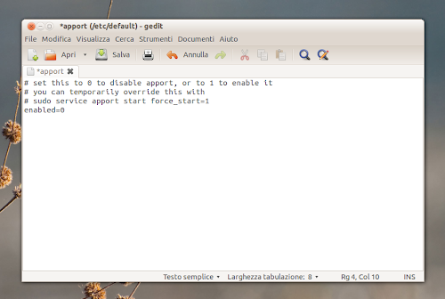 Ubuntu 12.04 Apport