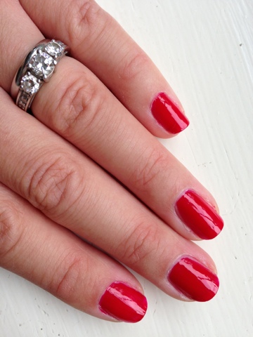 Mani Monday: Max Factor Red Passion | Blog Me Beautiful