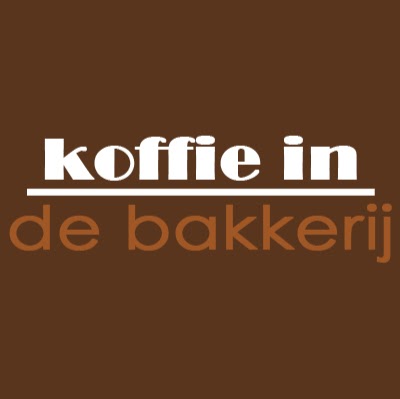Koffie in de bakkerij logo