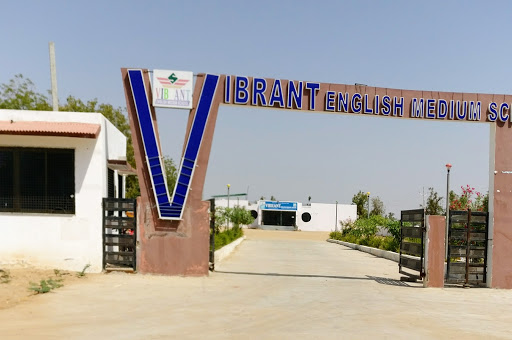 Vibrant English Medium School, Tharad-Dhanera road, Tharad, Gujarat, India, School, state GJ