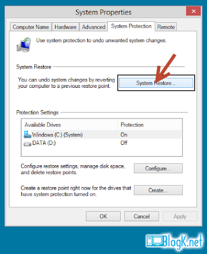 Windows 8: Sao lưu và khôi phục hệ thống