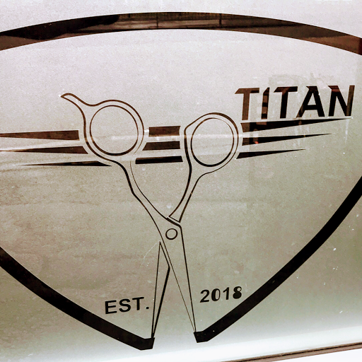 Titan barber logo