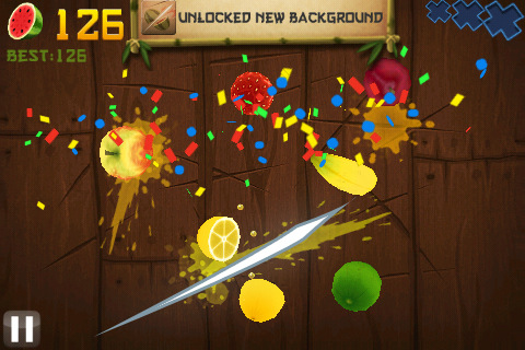  Download iPhone Game Fruit Ninja Lite 