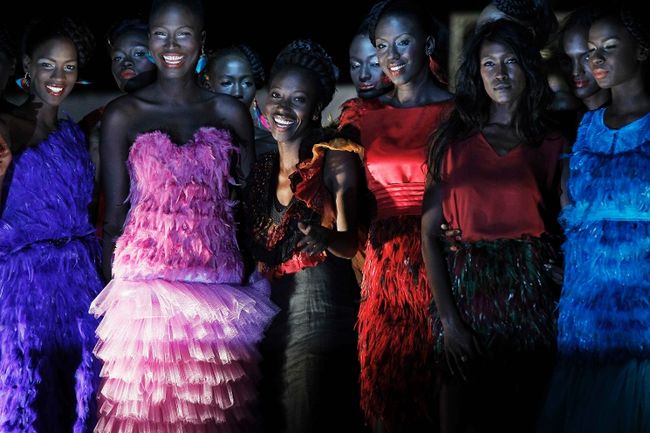 Adama Ndiaye Paris Dakar Fashion Week Black