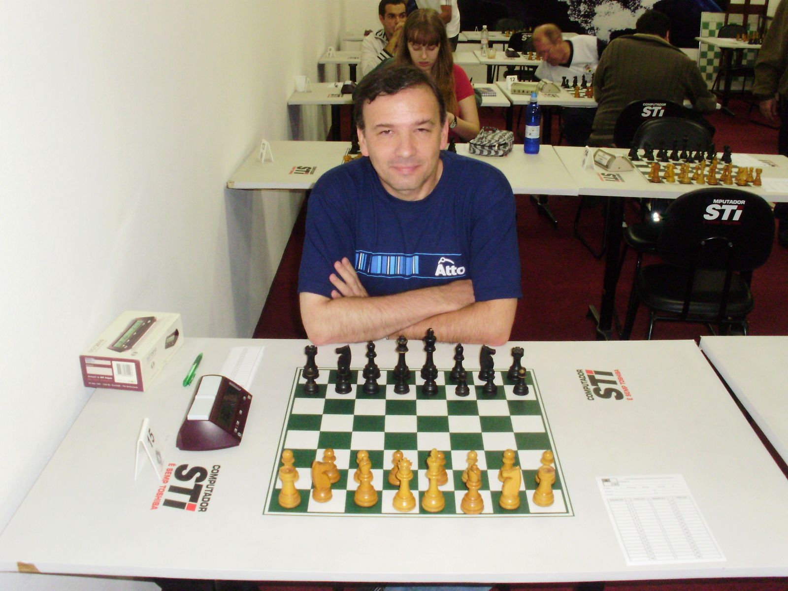Federação de Xadrez do Paraná - Simuntânea com o GM Jaime Sunye