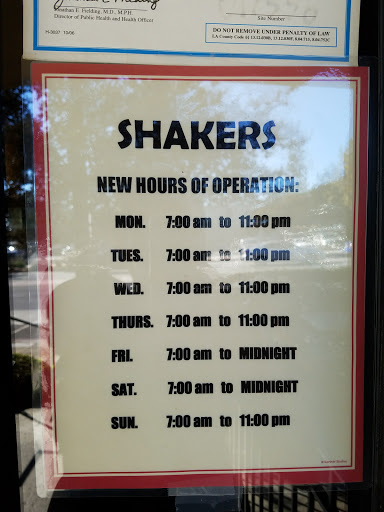 Restaurant «Shakers», reviews and photos, 601 Fair Oaks Ave, South Pasadena, CA 91030, USA