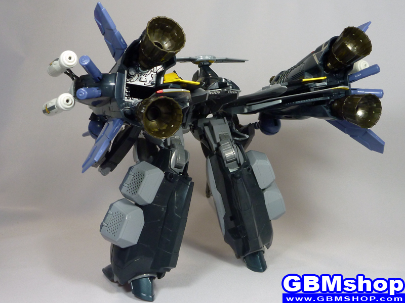 Macross Frontier VF-25S Armored Messiah with Reaction Missiles GERWALK Mode Renewal Version
