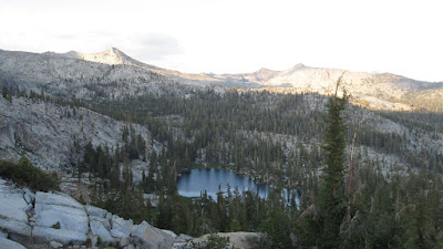 Down below is Anne Lake...another beauty.  Post Peak in the background right.