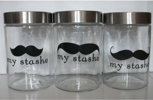 MY STASHE 58OZ ROUND SET OF 3 ASST CANISTERS
