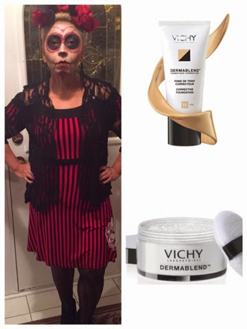 HALLOWEEN: SUGAR SKULL EASY COSTUME AND MAKEUP