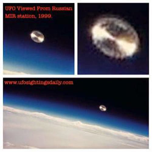 Ufo Caught By Jean Pierre Haignere Russian Mir Astronaut 1999 Amazing Close Up Photo