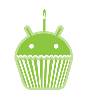 Android cupcake 2009