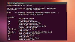 Rar 5.0 UnRAR 5.0 Ubuntu Linux