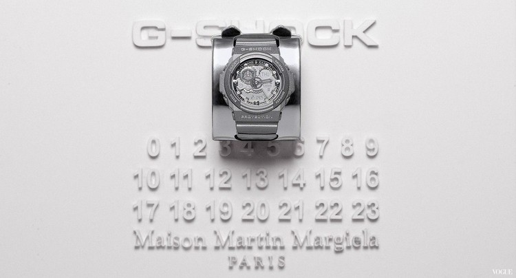 ＊Maison Martin Margiela x G-shock：GA-300聯名限量銀色液態金屬錶！ 10