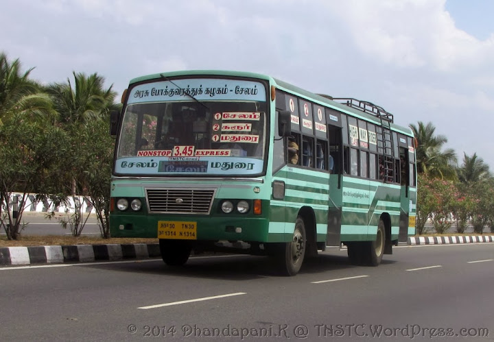 Salem To Madurai Distance By Road Tnstc-Salem's 3.45 Express In Madurai-Salem Route | Tnstc Blog - Tamilnadu  State Transport Corporation Blog