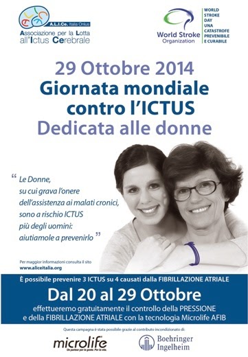 Ictus: un nemico speciale per le donne. Il 29 ottobre è la Giornata Mondiale Ictus: un nemico speciale per le donne. Il 29 ottobre è la Giornata Mondiale