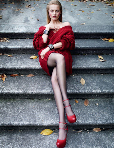 Vogue Mexico - septiembre 2011 - Al rojo vivo - Anna Jagodzinska