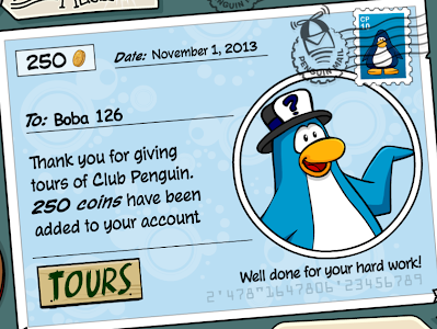 Club Penguin: Paychecks November 2013