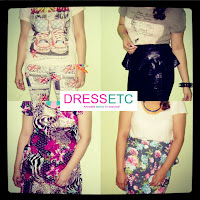 skirt leggings blouse dress by Dress Etc