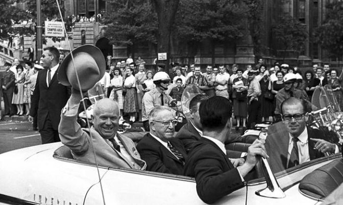 Визит советского лидера Никиты Хрущёва в США, 15 сентября 1959.