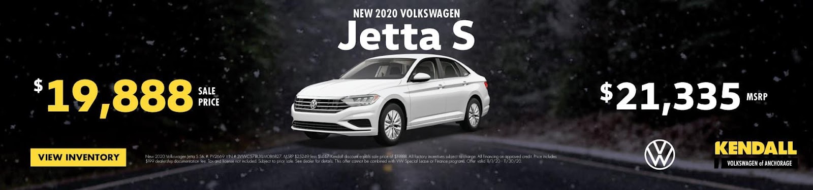 Volkswagen Jetta advertisement.