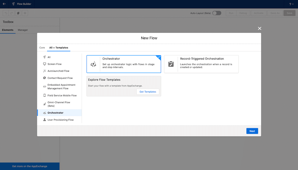 Salesforce Flow Orchestrator