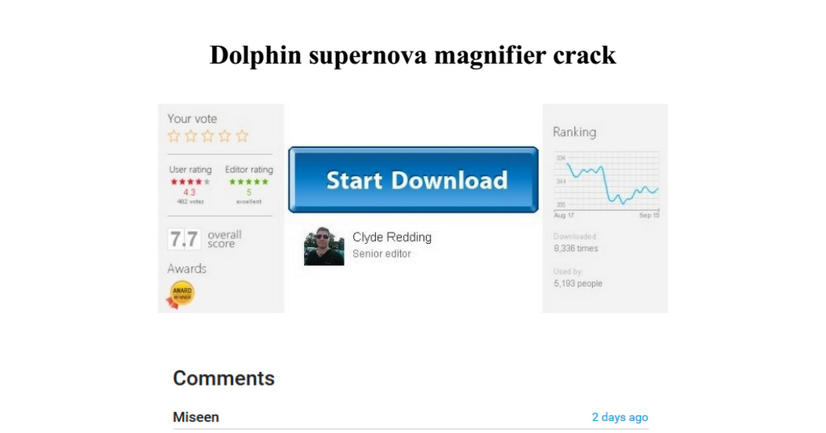 Supernova Magnifier Download Crack