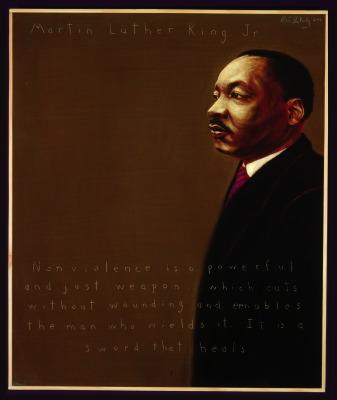 painting of Martin Luther King Jr.