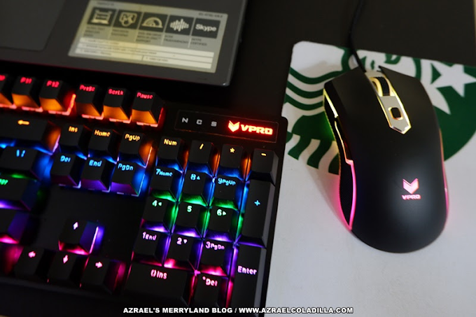 VPRO Gaming mouse and mechanical keyboard from Rapoo Philippines