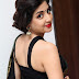 Actress Poonam Kaur In Black Transparent Saree