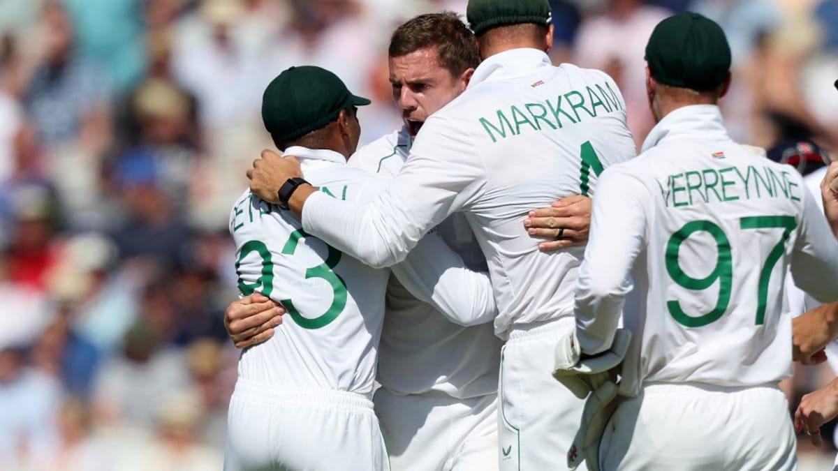 South Africa thrashed England to win the first Test by an innings and 12 runs