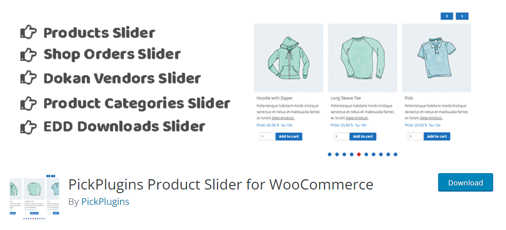 woocommerce plugin for display products
