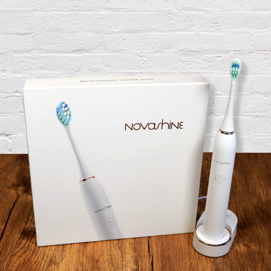 Electric toothbrushes help with teeth whitening.