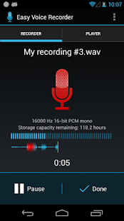 Easy Voice Recorder apk Review