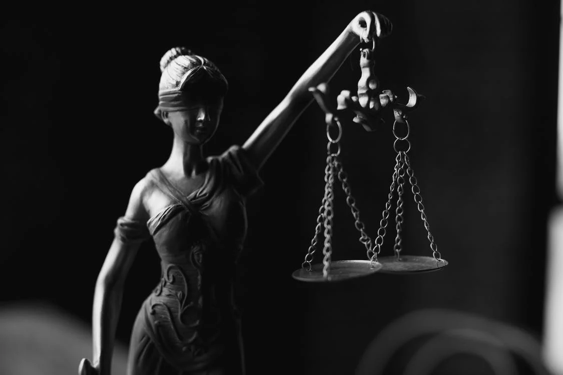 lady justice holding her scales
