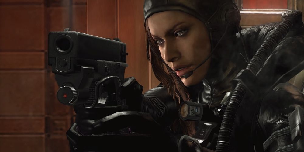 Resident Evil Revelations Jessica gun