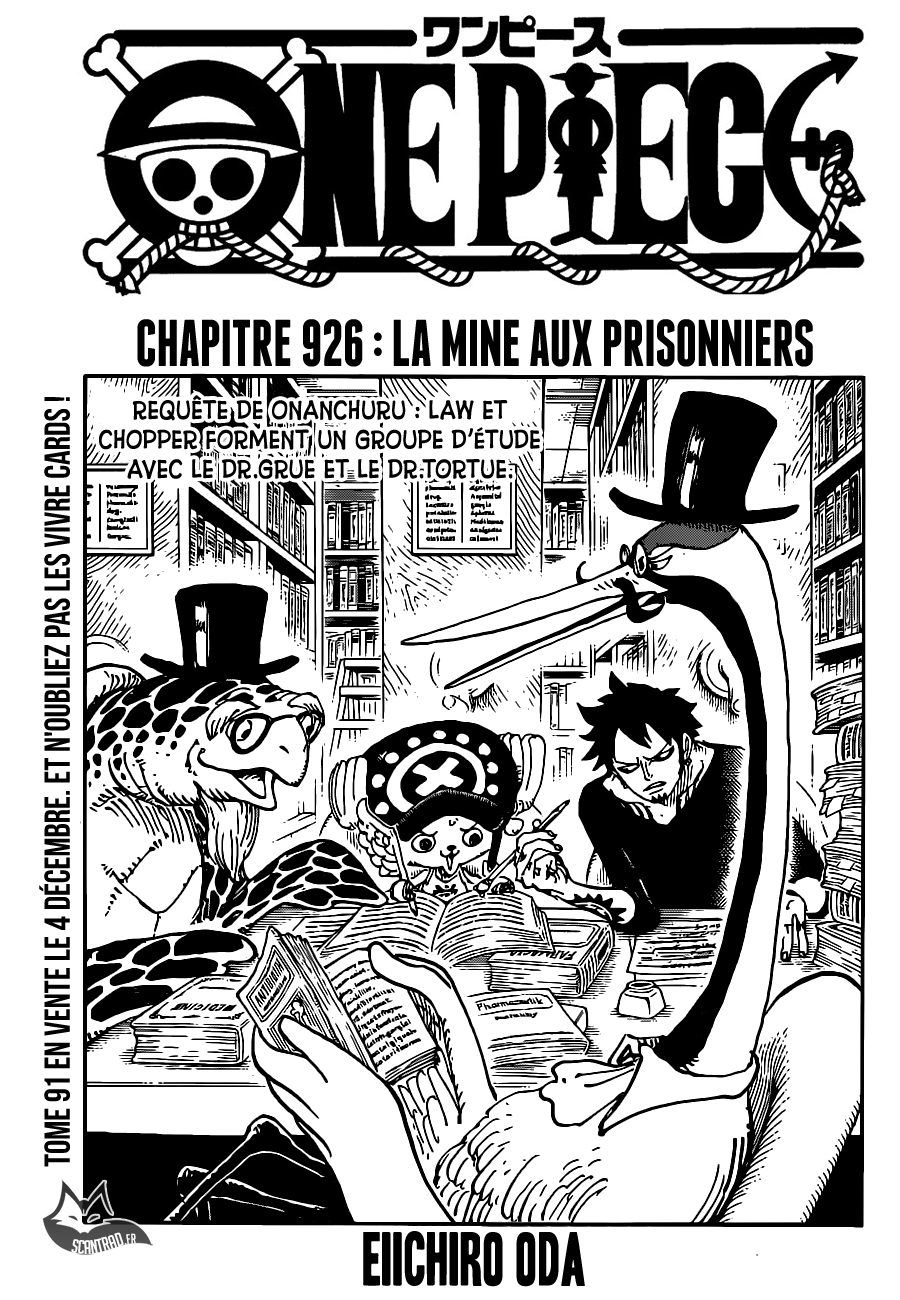 One Piece: Chapter chapitre-926 - Page 1