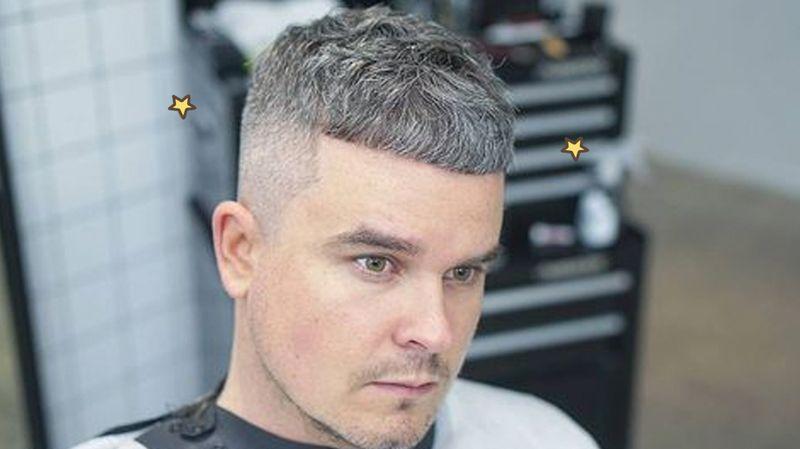 potongan rambut pendek pria