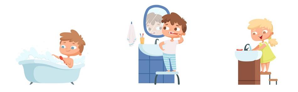 Hygiene Habits for Kids,kids,hygiene LearningMole