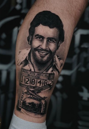 Smiling Pablo Escobar 